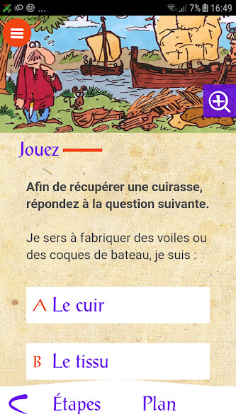Emulate iPhone app Le Village Gaulois using MyAndroid