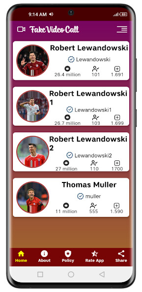 Run android online APK Lewandowski video call prank from MyAndroid or emulate Lewandowski video call prank using MyAndroid Run android online APK Lewandowski video call prank from MyAndroid or emulate Lewandowski video call prank using MyAndroid