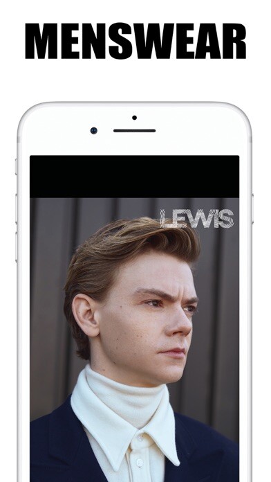 Emulate iPhone app Lewis Magazine using MyAndroid
