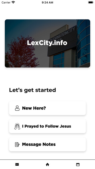Emulate iPhone app Lexington City Church using MyAndroid Emulate iPhone app Lexington City Church using MyAndroid