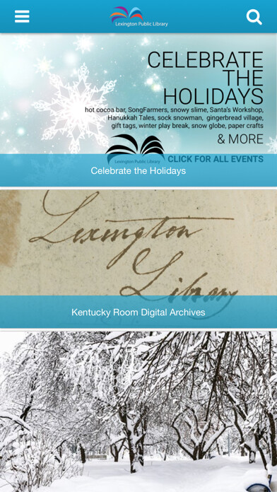 Emulate iPhone app Lexington Public Library using MyAndroid Emulate iPhone app Lexington Public Library using MyAndroid