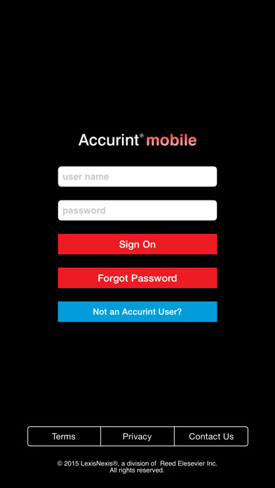 Emulate iPhone app LexisNexis® Accurint® Mobile using MyAndroid Emulate iPhone app LexisNexis® Accurint® Mobile using MyAndroid