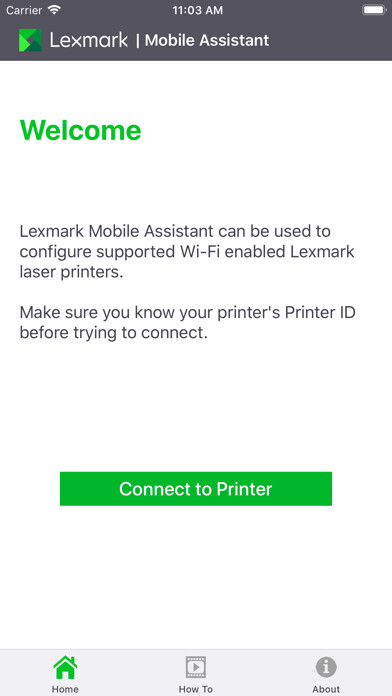 Emulate iPhone app Lexmark Mobile Assistant using MyAndroid Emulate iPhone app Lexmark Mobile Assistant using MyAndroid