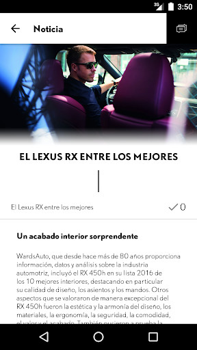 Emulate Android APK Lexus News