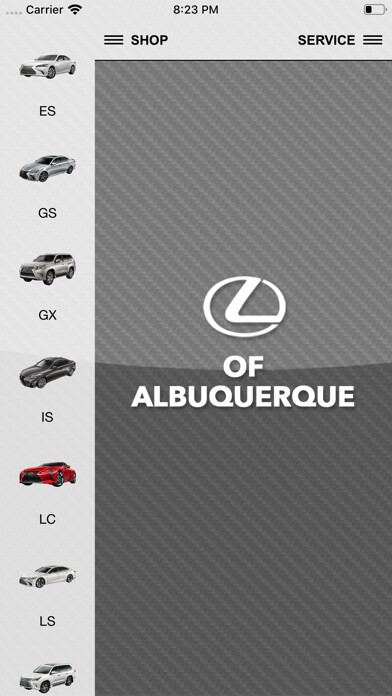 Emulate iPhone app Lexus of Albuquerque using MyAndroid Emulate iPhone app Lexus of Albuquerque using MyAndroid