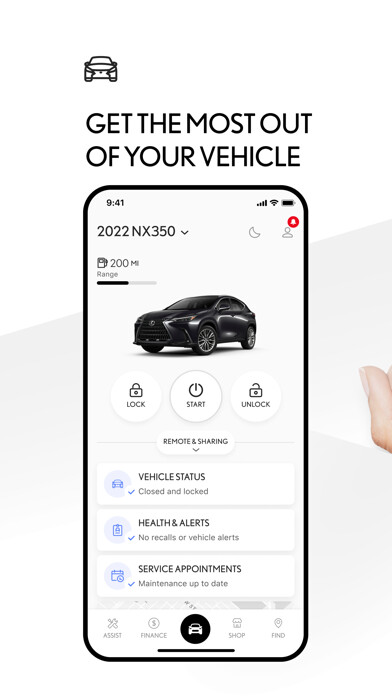 Emulate iPhone app Lexus using MyAndroid