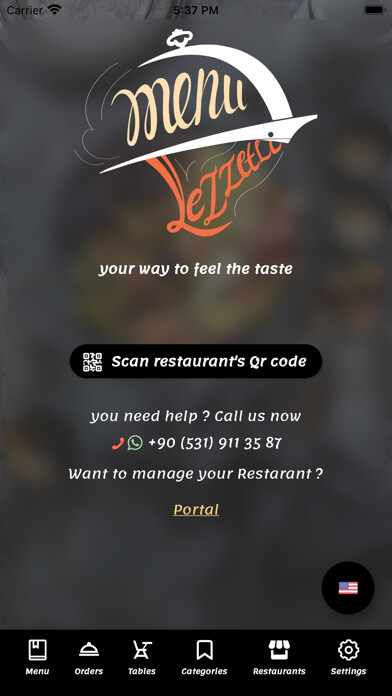 Emulate iPhone app Lezzetli Menu using MyAndroid Emulate iPhone app Lezzetli Menu using MyAndroid