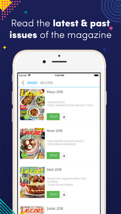 Emulate iPhone app Lezzet using MyAndroid Emulate iPhone app Lezzet using MyAndroid