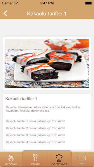 Emulate iPhone app Lezzet Yemek Tarifleri using MyAndroid Emulate iPhone app Lezzet Yemek Tarifleri using MyAndroid