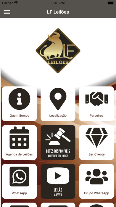 Emulate iPhone app LF Leilões using MyAndroid Emulate iPhone app LF Leilões using MyAndroid