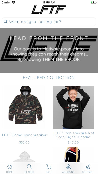 Emulate iPhone app LFTF Store App using MyAndroid Emulate iPhone app LFTF Store App using MyAndroid