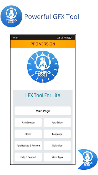 Run android online APK LFX Tool- GFX Tool, QuickScope from MyAndroid or emulate LFX Tool- GFX Tool, QuickScope using MyAndroid