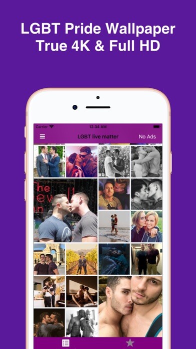 Emulate iPhone app LGBT Wallpapers 4K HD using MyAndroid Emulate iPhone app LGBT Wallpapers 4K HD using MyAndroid