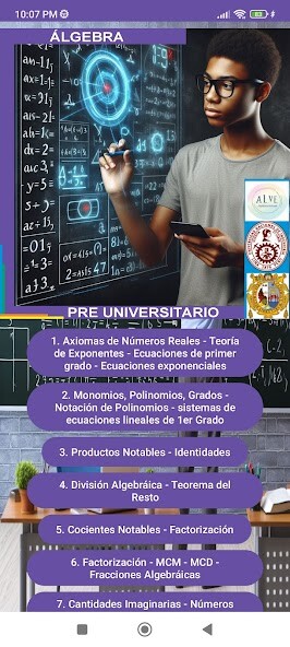 Run android online APK Álgebra Preuniversitario from MyAndroid or emulate Álgebra Preuniversitario using MyAndroid Run android online APK Álgebra Preuniversitario from MyAndroid or emulate Álgebra Preuniversitario using MyAndroid