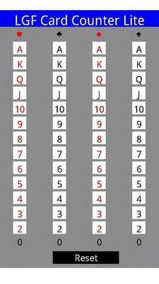 Emulate Android APK LGF Card Counter Lite Emulate Android APK LGF Card Counter Lite