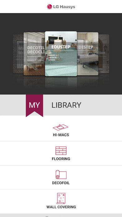 Emulate iPhone app LG Hausys Mobile Catalogue using MyAndroid Emulate iPhone app LG Hausys Mobile Catalogue using MyAndroid