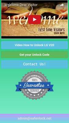 Emulate Android APK LG V20 Sim Unlock Code Emulate Android APK LG V20 Sim Unlock Code