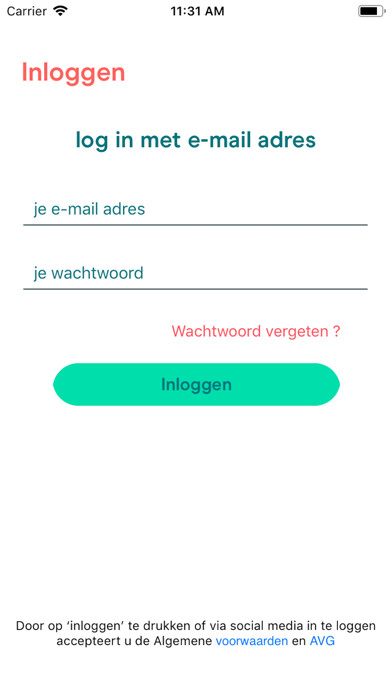 Emulate iPhone app LH - Ondernemer using MyAndroid