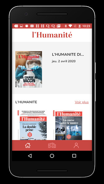 Run android online APK LHumanité - Le journal from MyAndroid or emulate LHumanité - Le journal using MyAndroid