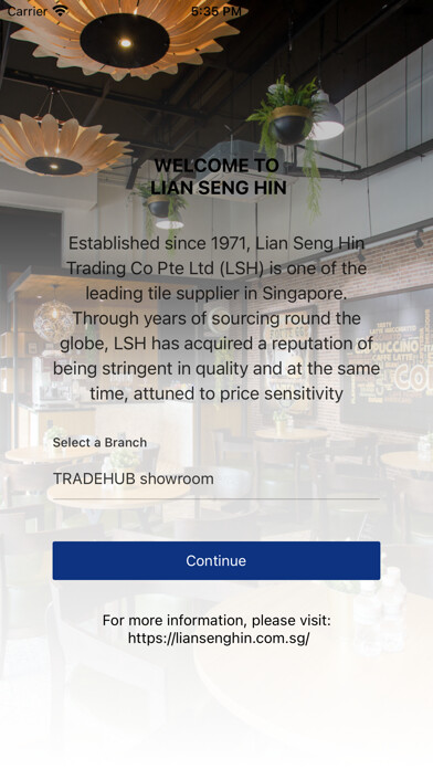 Emulate iPhone app LianSengHin using MyAndroid Emulate iPhone app LianSengHin using MyAndroid