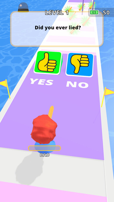 Emulate iPhone app Liar Run using MyAndroid