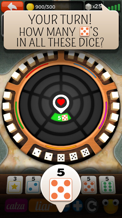 Emulate iPhone app Liars Dice Online Multiplayer using MyAndroid
