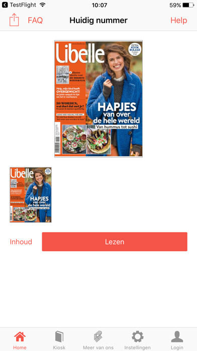 Emulate iPhone app Libelle Magazine using MyAndroid Emulate iPhone app Libelle Magazine using MyAndroid