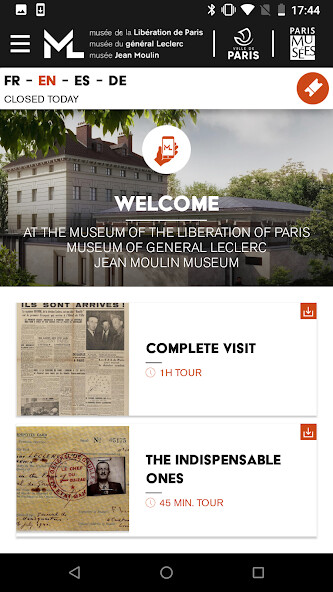 Run android online APK Liberation of Paris Museum from MyAndroid or emulate Liberation of Paris Museum using MyAndroid Run android online APK Liberation of Paris Museum from MyAndroid or emulate Liberation of Paris Museum using MyAndroid