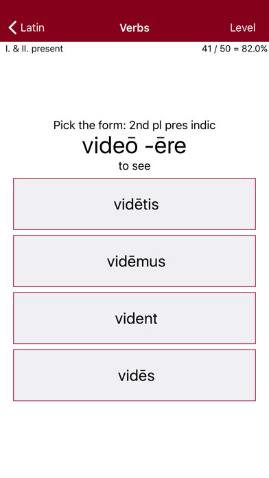 Emulate iPhone app Liberation Philology Latin using MyAndroid Emulate iPhone app Liberation Philology Latin using MyAndroid