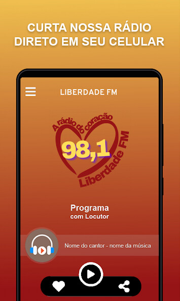 Emulate iPhone app Liberdade FM using MyAndroid Emulate iPhone app Liberdade FM using MyAndroid