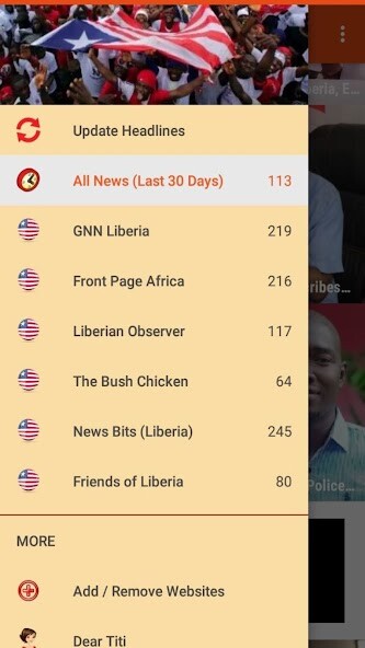 Run android online APK Liberia News App from MyAndroid or emulate Liberia News App using MyAndroid Run android online APK Liberia News App from MyAndroid or emulate Liberia News App using MyAndroid