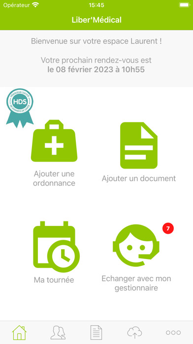 Emulate iPhone app Liber Médical Mobile using MyAndroid Emulate iPhone app Liber Médical Mobile using MyAndroid