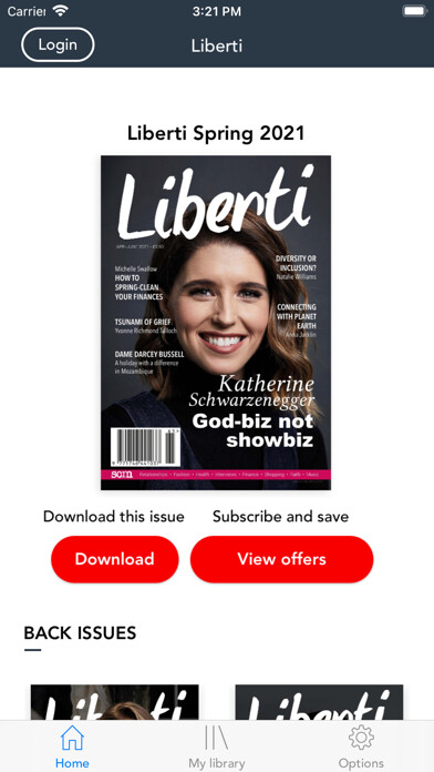 Emulate iPhone app Liberti Magazine using MyAndroid Emulate iPhone app Liberti Magazine using MyAndroid