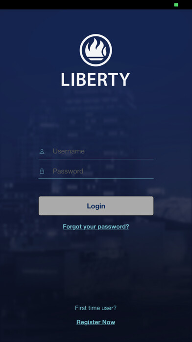 Emulate iPhone app Liberty Corporate using MyAndroid