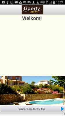 Emulate Android APK Liberty Resorts