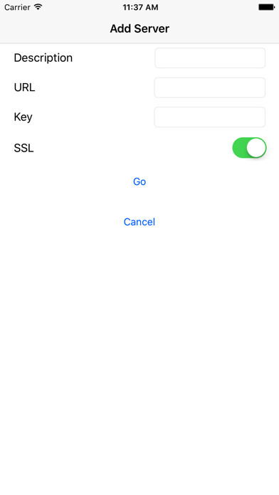 Emulate iPhone app Liberty Sales Summary using MyAndroid