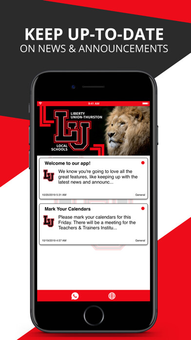 Emulate iPhone app Liberty Union Schools using MyAndroid Emulate iPhone app Liberty Union Schools using MyAndroid