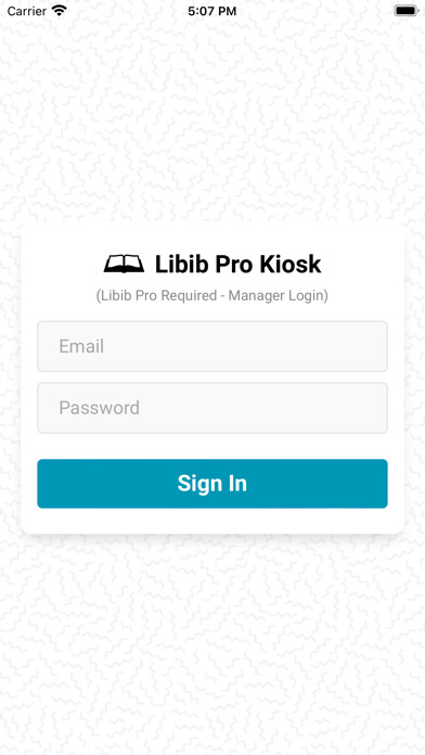 Emulate iPhone app Libib Kiosk Pro using MyAndroid Emulate iPhone app Libib Kiosk Pro using MyAndroid