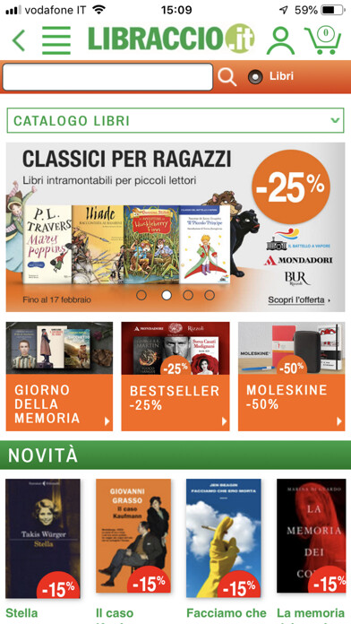 Emulate iPhone app Libraccio using MyAndroid Emulate iPhone app Libraccio using MyAndroid