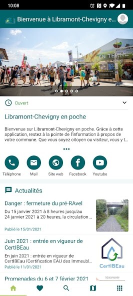 Run android online APK Libramont-Chevigny en poche from MyAndroid or emulate Libramont-Chevigny en poche using MyAndroid