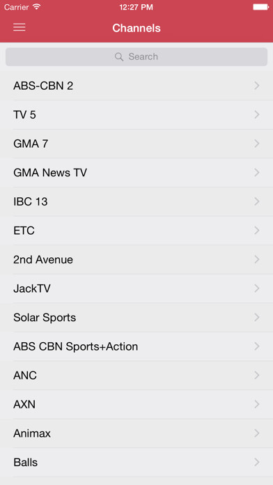 Emulate iPhone app Libreng Philippine Telebisyon using MyAndroid Emulate iPhone app Libreng Philippine Telebisyon using MyAndroid