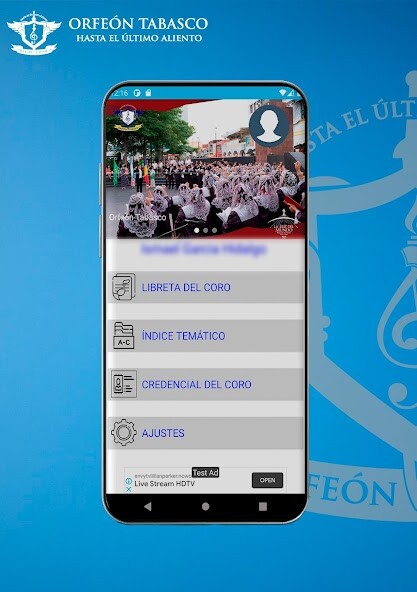 Run android online APK Libreta del Coro TAB from MyAndroid or emulate Libreta del Coro TAB using MyAndroid
