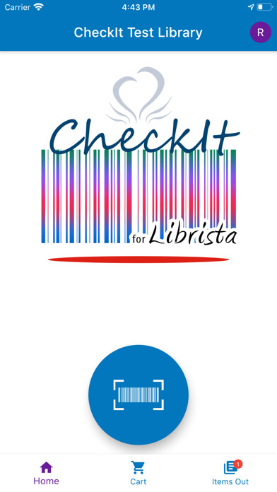 Emulate iPhone app Librista CheckIt using MyAndroid