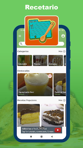 Emulate Android APK Libro de Recetas