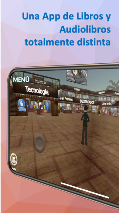 Emulate iPhone app Libro Móvil 3D using MyAndroid