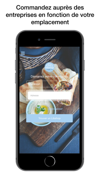 Emulate iPhone app Libshop, livraison et emporter using MyAndroid Emulate iPhone app Libshop, livraison et emporter using MyAndroid