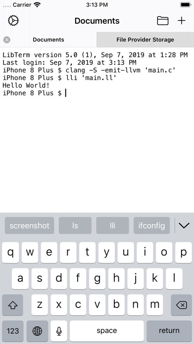 Emulate iPhone app LibTerm using MyAndroid Emulate iPhone app LibTerm using MyAndroid