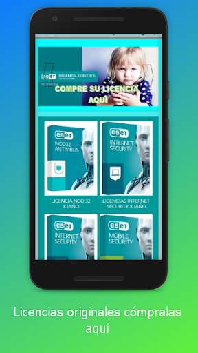 Run android online APK Licencias eset ec from MyAndroid or emulate Licencias eset ec using MyAndroid