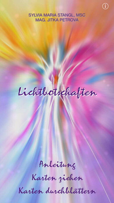 Emulate iPhone app Lichtbotschaften using MyAndroid Emulate iPhone app Lichtbotschaften using MyAndroid