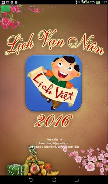Run android online APK Lich Van Nien 2016 - Lich Viet from MyAndroid or emulate Lich Van Nien 2016 - Lich Viet using MyAndroid